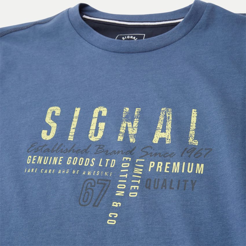 Signal T-shirts ANTON 23 DENIM MELANGE